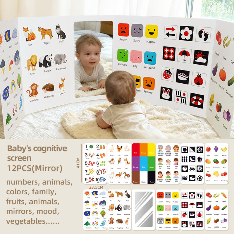 Early Learning Flash Book for Toddlers – Boost Vocabulary & Brain Development